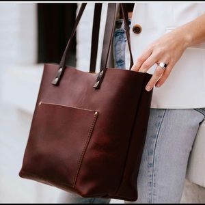 Leather Tote Handbag - Portland Leather Goods